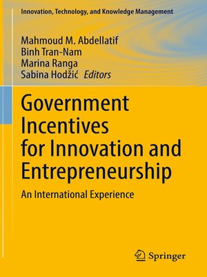 cover image of Government Incentives for Innovation and Entrepreneurship